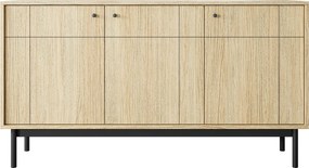 TROJDVEROVÁ KOMODA SERENO DUB LINEA 154 cm