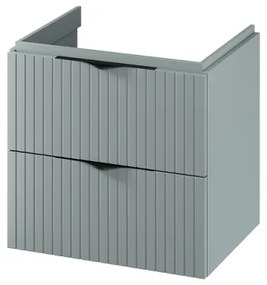 Cersanit S1015-015 - Závesná kúpeľňová skrinka pod umývadlo TIRSO 60x45 cm mintová