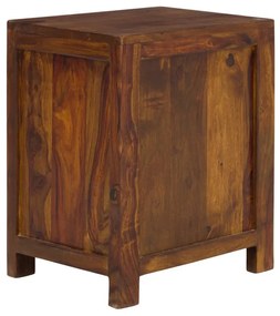 furniture-nabytek.cz - Masívny nočný stolík Palison z palisandru, lakovaný, hnedý