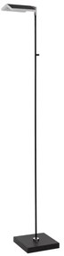 Lucide 19730/10/30 - LED Stmievateľná stojacia lampa AARON LED/12W/230V čierna