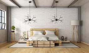 Toolight - Stropné svietidlo 27xG4 APP590-CP, čierna-biela, OSW-09884