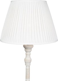 Inteligentná stojaca lampa sivá so skladaným tienidlom bielym vrátane Wifi A60 - Classico