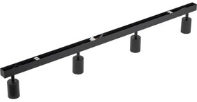 Bodové svietidlo NEX 4xGU10/10W/230V čierna