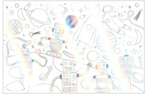 Omaľovánky Space – Meri Meri
