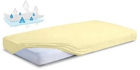 Matex Froté nepriepustné prestieradlo ecru, 70 x 140 cm