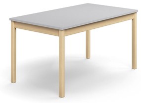 Stôl DECIBEL, 1400x800x720 mm, akustický HPL - šedá