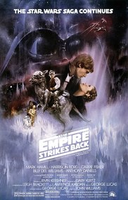 Plagát, Obraz - Star Wars: Epizóda V - Impérium vracia úder