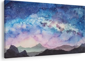 Obraz - Mliečna dráha, aquarel (90x60 cm)