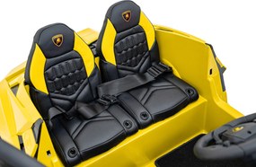 Ramiz Lamborghini Revuelto XL STRONG vozidlo Žltá