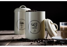 Oceľové dózy v súprave 3 ks na kávu/na sypaný čaj – Esschert Design