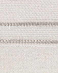 Uterák Gunnar 70x140cm krémovo biela sivá