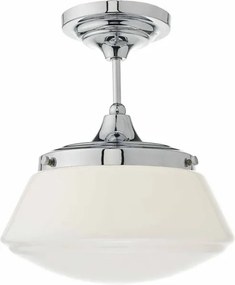 Där Lighting CAD0150 - Kúpeľňové prisadené svietidlo CADEN 1xE27/60W/230V IP44 lesklý chróm