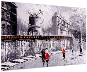 Obraz - Olejomaľba mesta II. (90x60 cm)