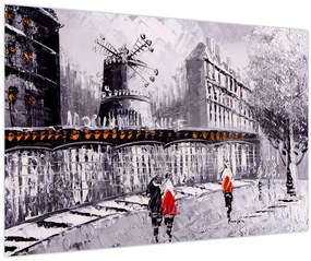 Obraz - Olejomaľba mesta II. (90x60 cm)