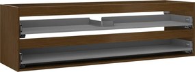 Mexen Box-A, závesná skrinka 160 cm, 2 zásuvky, orech, 91AX0-1600-470-2-86