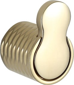 Mexen Base, držiak na uterák, 1-háčik, zlatá lesklá, 7088235-50