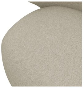 Béžové kreslo Kama – Makamii