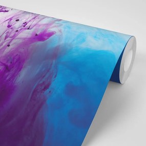 Tapeta kúzelná fialovo-modrá abstrakcia - 450x300