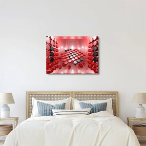 Obraz tlačidlové abstrakcie (70x50 cm)