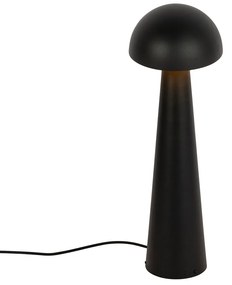 Vonkajšia stojaca lampa čierna 65 cm - Mushroom