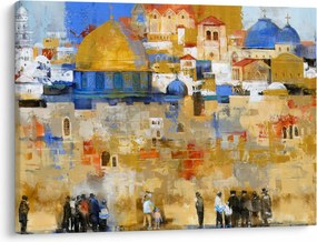 Obraz - Múr nárekov, Jeruzalem, Izrael (70x50 cm)