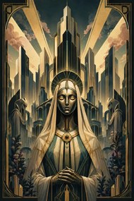 Panovníčka impéria - Metalický obraz 60x40cm