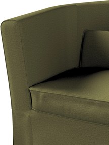 Poťah na kreslo Ektorp Tullsta farba produktu zelená látka zapletaná