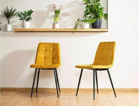 SI Mila Velvet stolička kari