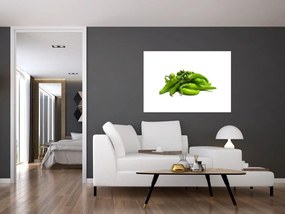 Zelené papričky - obraz