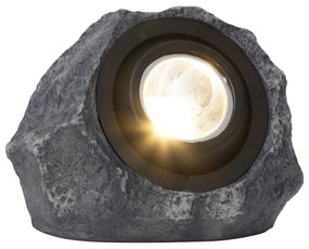 Solárna vonkajšia svetelná LED dekorácia Star Trading Rocky, výška 16 cm