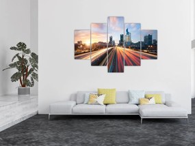 Obraz - Cesta veľkomesta (150x105 cm)