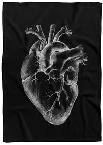 Deka Scary heart (Podšitie baránkom: NE)