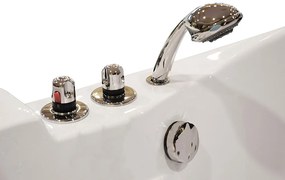 M-SPA - Vaňa TURBO s hydromasážou 150 x 150 x 62 cm (MSPA1678-TURBO)