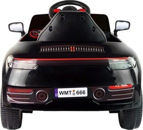 LEAN CARS Elektrické autíčko na akumulátor WMT-666 čierne