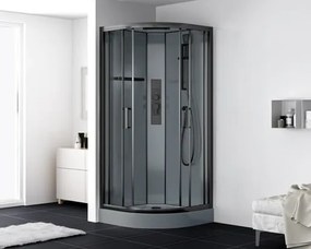Sprchový box štvrťkruh 90x90 cm SAT SATBOXS90CT, 1 ks