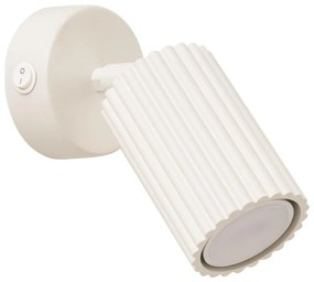 Sollux SL.1598 - Nástenné bodové svietidlo KARBON 1xGU10/10W/230V krémová