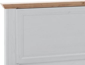 Posteľ Jasmin 180x200 cm, borovica/dub artisan