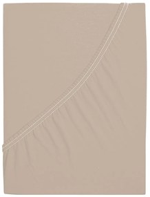 4Home jersey prestieradlo Mako kávová, 90 x 200 cm