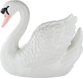 ODETTE Dekorácia labuť 21 cm