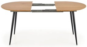 Jedálenský stôl BALNOR dub/čierna