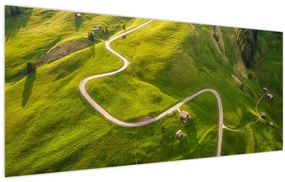 Obraz - Náhorná lúka (120x50 cm)