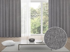 Biante 100% zatemňovací záves Blackout BKT-551 Sivý režný - šírka 140 cm 140x140 cm