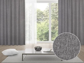 Biante 100% zatemňovací záves Blackout BKT-551 Sivý režný - šírka 140 cm 140x140 cm