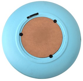 Kulaté nástěnné zrcadlo DAZ 29 cm zlaté