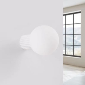 Sollux SL.1707 - Kúpeľňové nástenné svietidlo HALO 1xG9/8W/230V IP44 biela