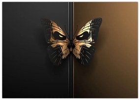 Sklenený obraz - Motýľ smrti (70x50 cm)