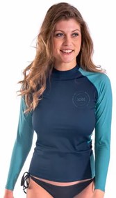 Dámske tričko do vody JOBE LONGSLEEVE MIDNIGHT BLUE veľ.XL