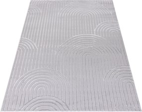 TA Koberec NG81A ŠEDÁ/ŠEDÁ ELLEN Rozmer: 80x150 cm