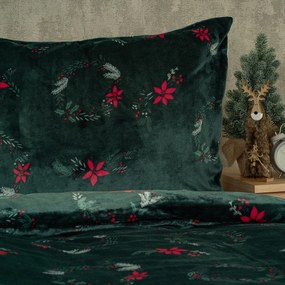 4Home Obliečky mikroflanel Poinsettia, 140 x 200 cm, 70 x 90 cm