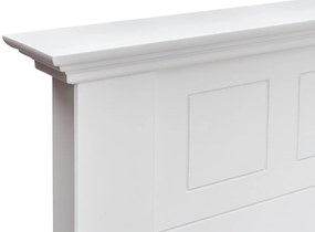 PROXIMA.store - Masívna rustikálna posteľ + zásuvka - BELLUNO ELEGANTE ROZMER: pre matrac 90 x 200 cm, FARBA: biela